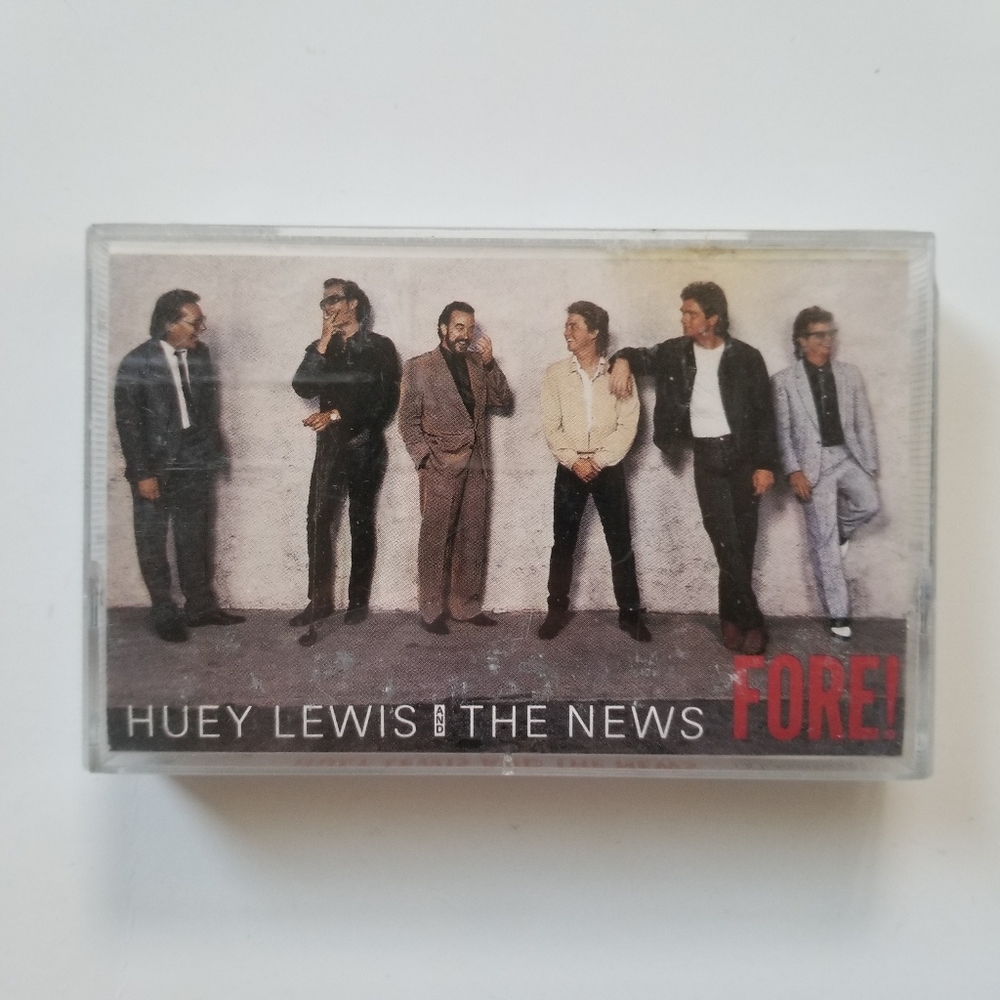 Huey Lewis and the News 'Fore!' Cassette Tape 🎵3/$15
